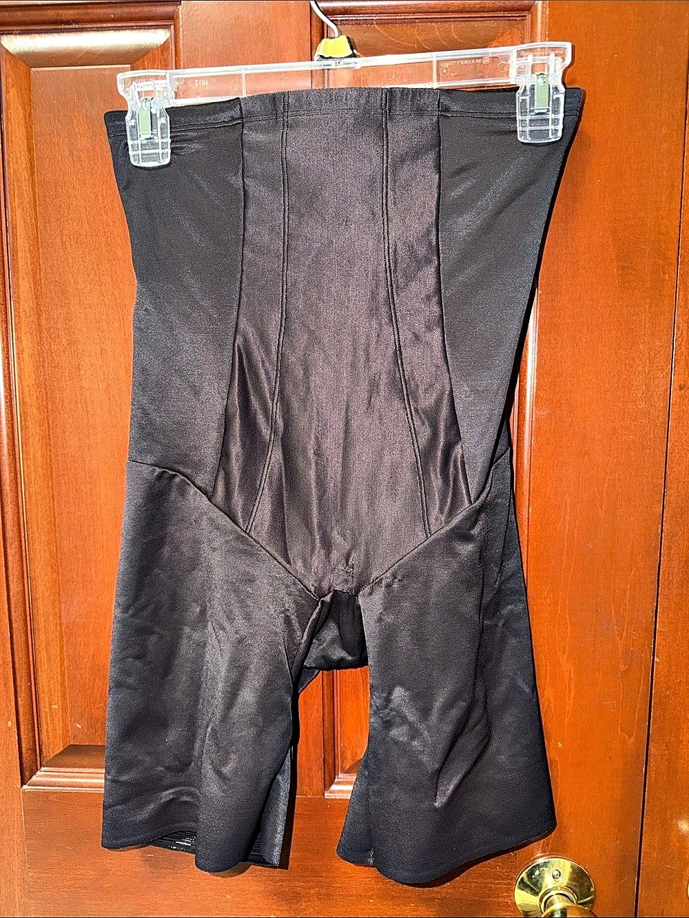 Miracle Suit Shapewear with High-Waisted Thigh Slimmer in Black